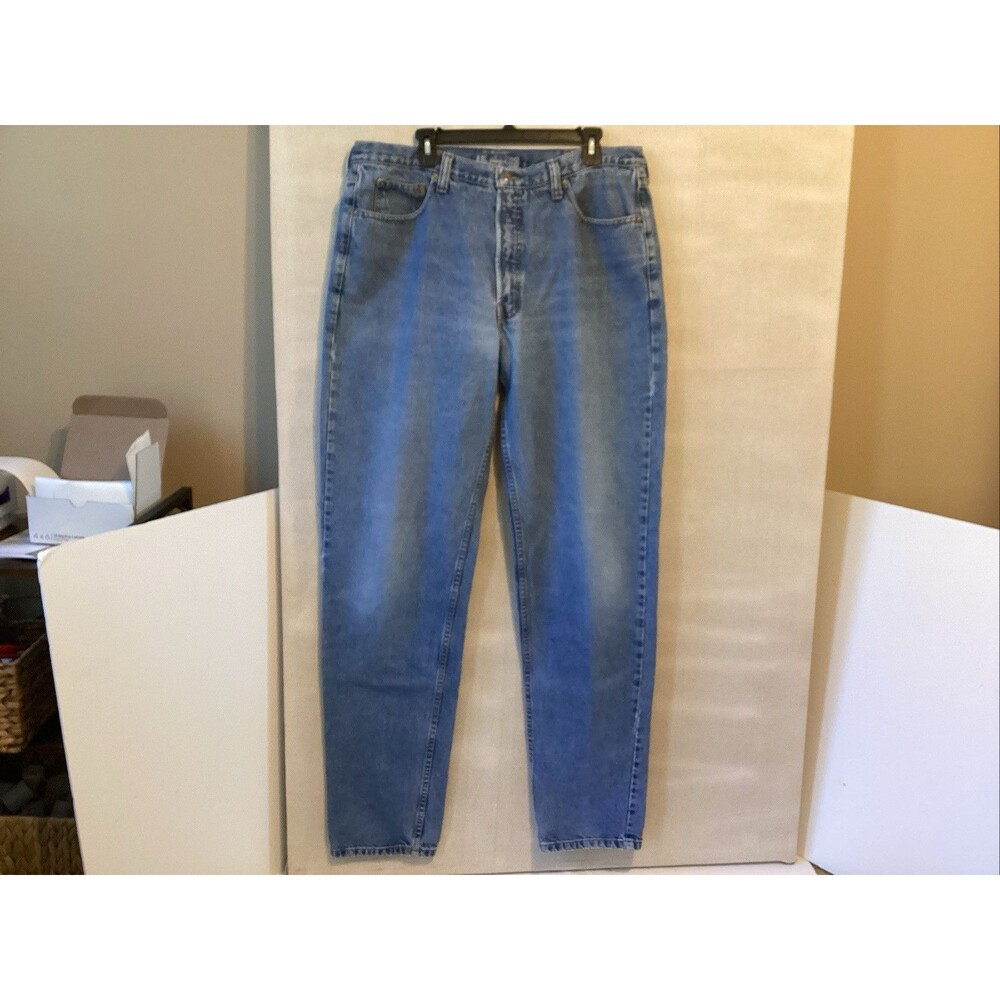 vintage old rye men’s jeans 40x38” light blue wash